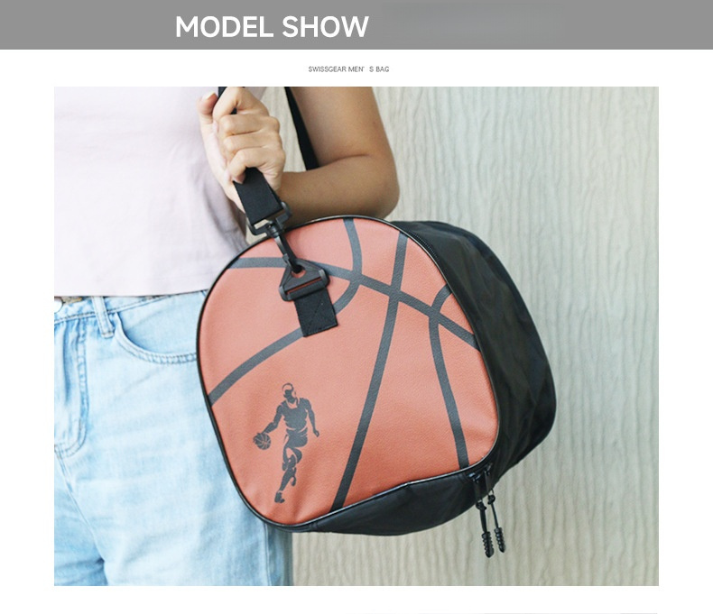 Basketball Backpack Bag Large Sports Bag with Separate Ball Holder & Shoes Compartment, Best for Basketball, Soccer, Volleyball, Gym