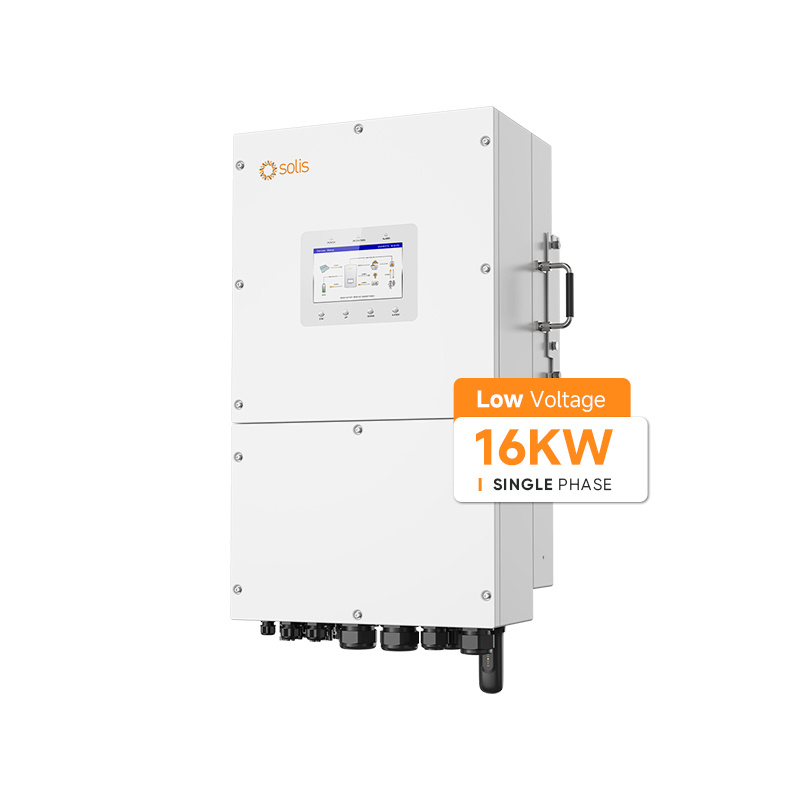 Hot Sale Hybrid Solis 16kw Hybrid Inverter Solar Renewable Energy Inverter with Certifications