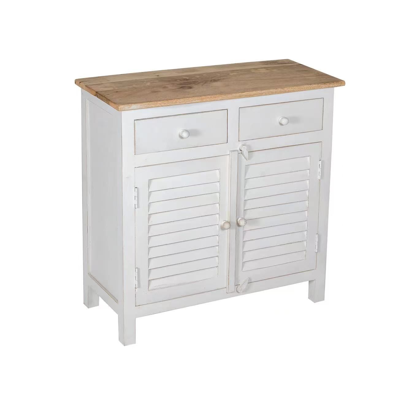 OEM ODM Kitchen Furniture Solid Wood Sideboard for Living Room Kitchen Storage Cabinet