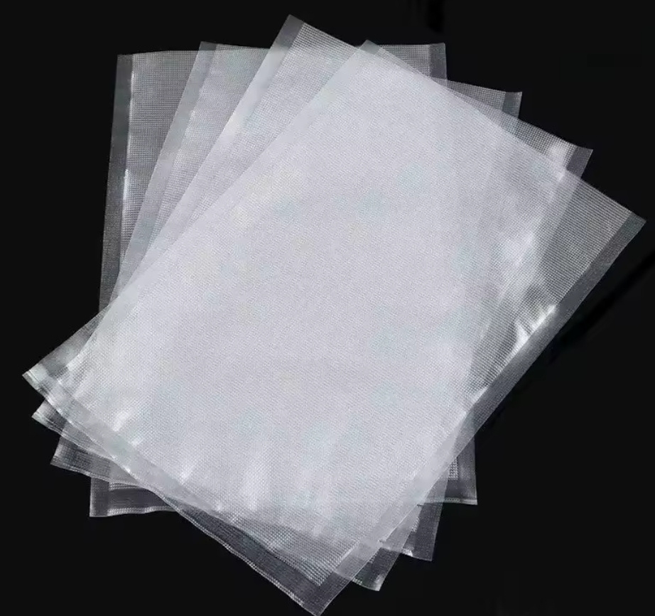 Wholesale Food Grade Plastic Bags Vacuum Packaging Bag for Frozen Seafood