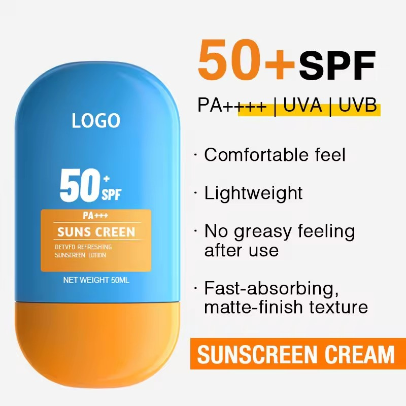 Private Label Wholesale Moisturizing Hydrating Sunscreen SPF 50 Sun Cream Sunscreen Protect UV Sunscreen