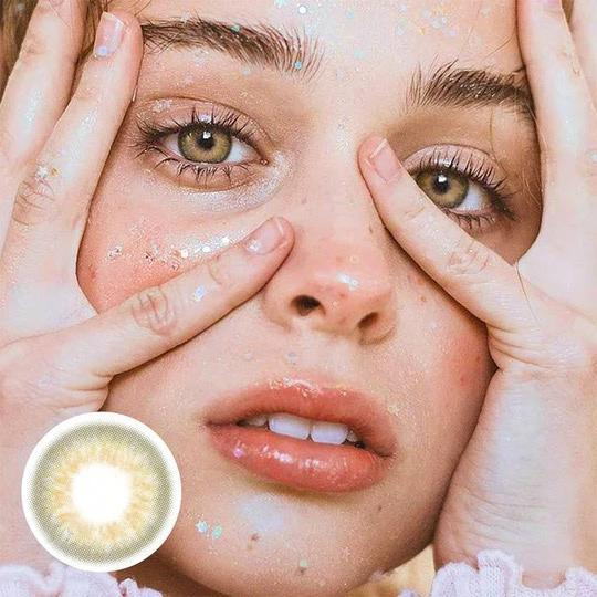 Taylor Brown Colored Contact Lenses High Quality Beauty Eye Soft Circle Colour Contact Lenses Cosmetic Wholesale Colored Contacts