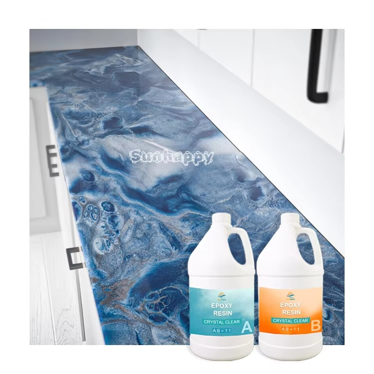 High Quality Epoxy Resin Adhesive Manufacturer Price Metallic Marble Countertop Epoxy Resin