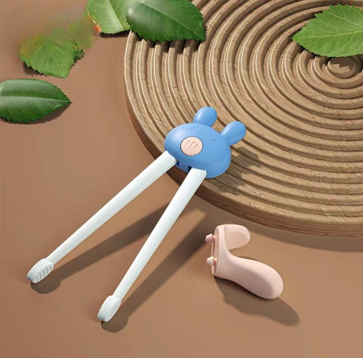 Safe and Durable Food-Grade Baby Training Chopsticks Set