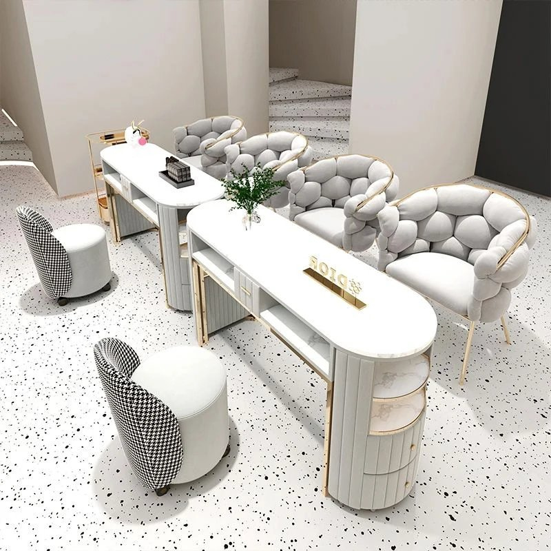 Salon Furniture Nails Table Salon Manicure Luxury