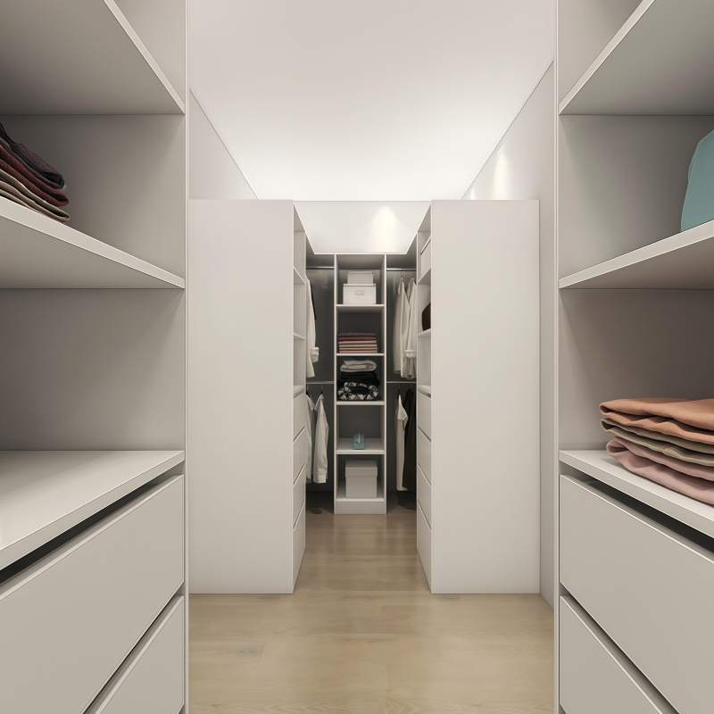 Factory Price Whole House Freestanding with Drawers Walk-in Cloakroom Closet for Cloakroom Home Storage