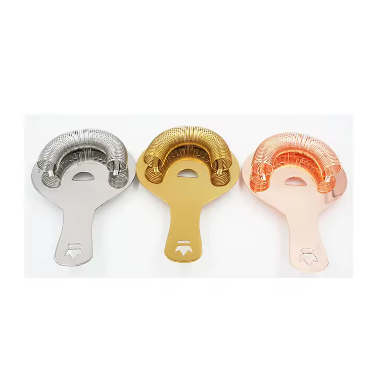 Bar Dedicated Bartending Spring Tool Strainer With Tight Coils Wine Foam Stainless Steel Stirrer
