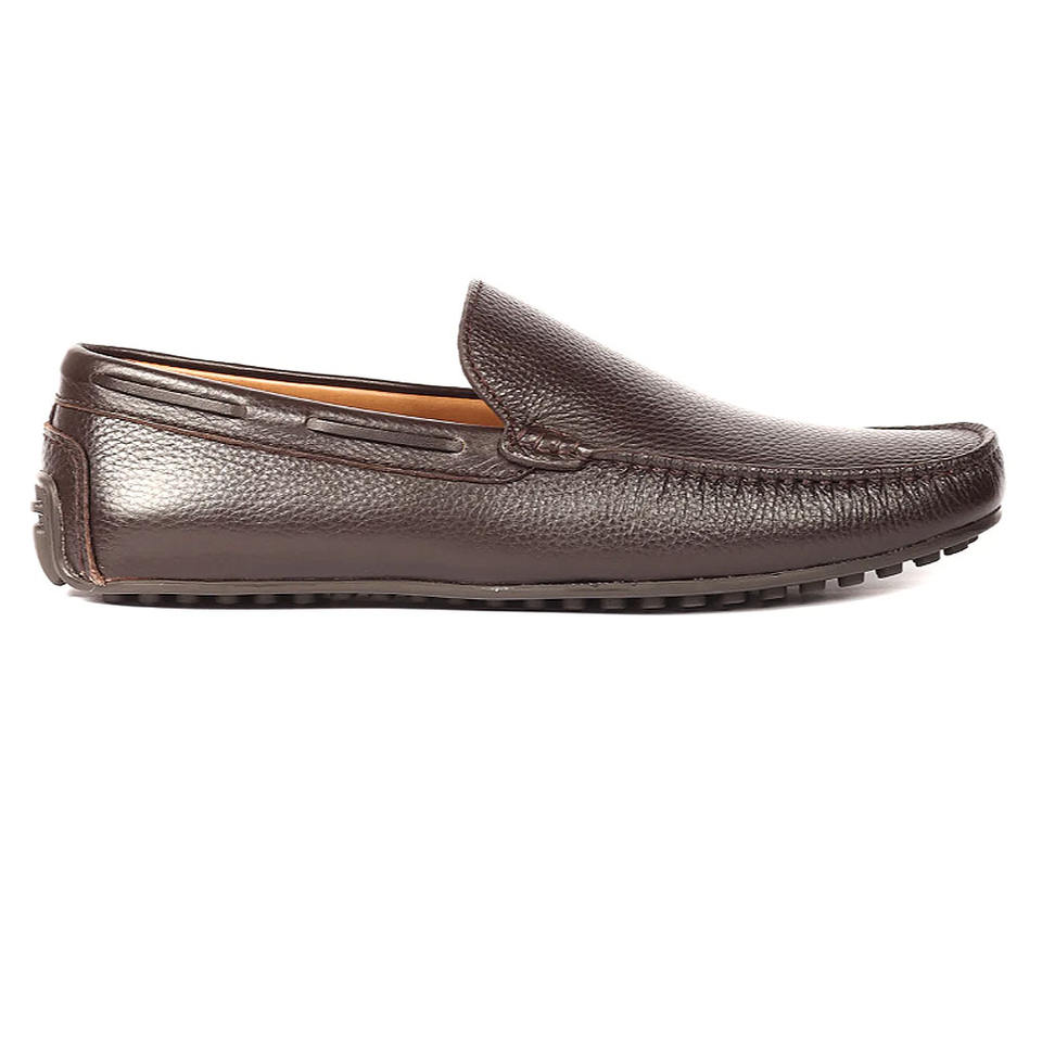 Plain Casual Wear Leather Men Loafer Shoes Walking Style Hot Selling Best Product Wholesale 2024 Factory Price Men Moccasin