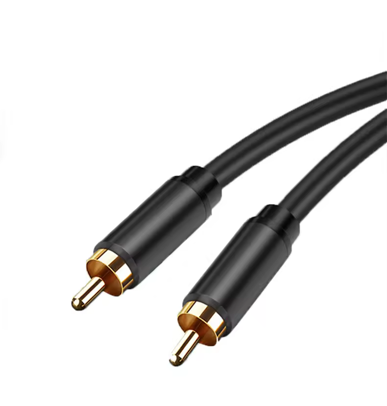 Oem Coaxial Rca Digital Audio Cable,Rca Male To Male Hifi 5.1 Spdif Stereo Coaxial Audio Cable For Subwoofer Home Theater
