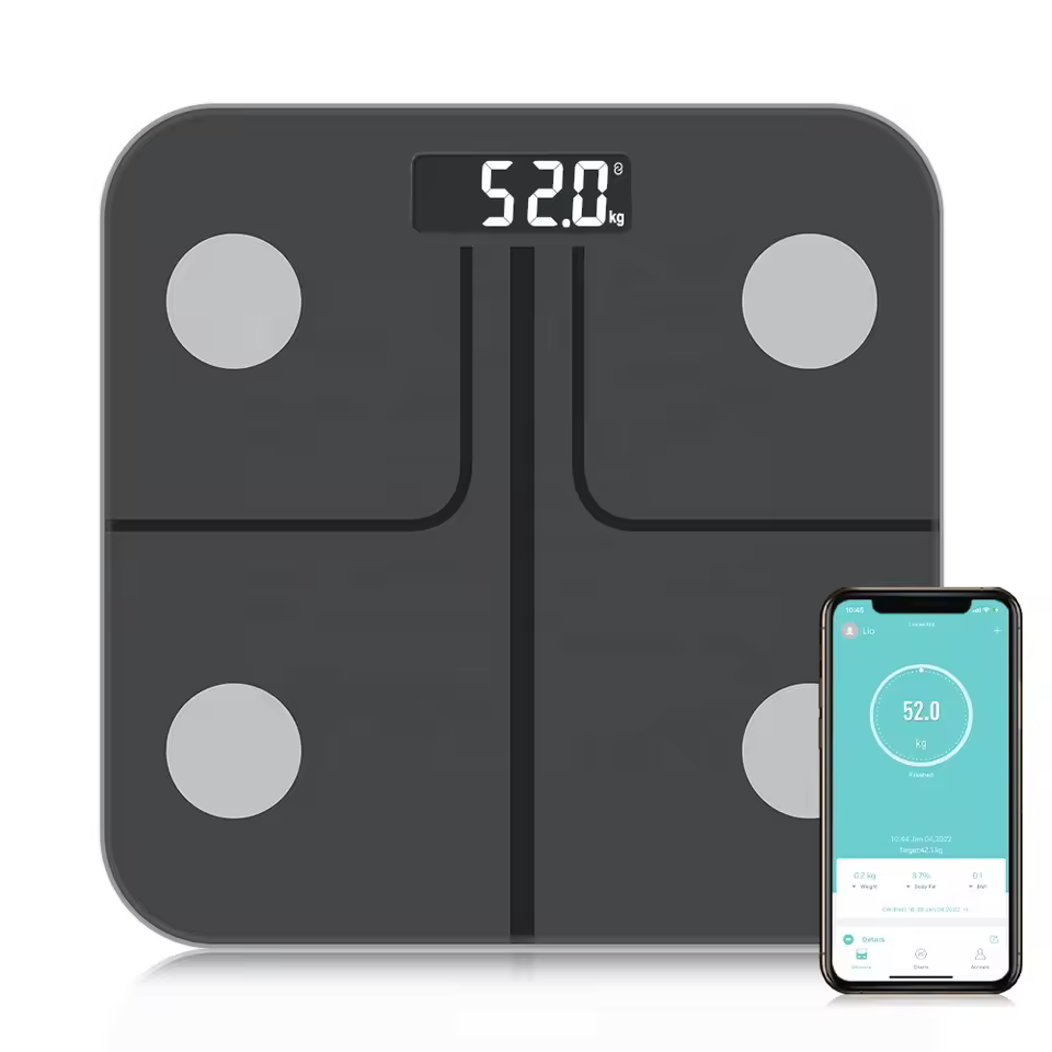 180kg Smart Bluetooth Home Health Bmi Personal Bathroom Body Composition Fat Digital Electronic Weighing Scale For Body Weight