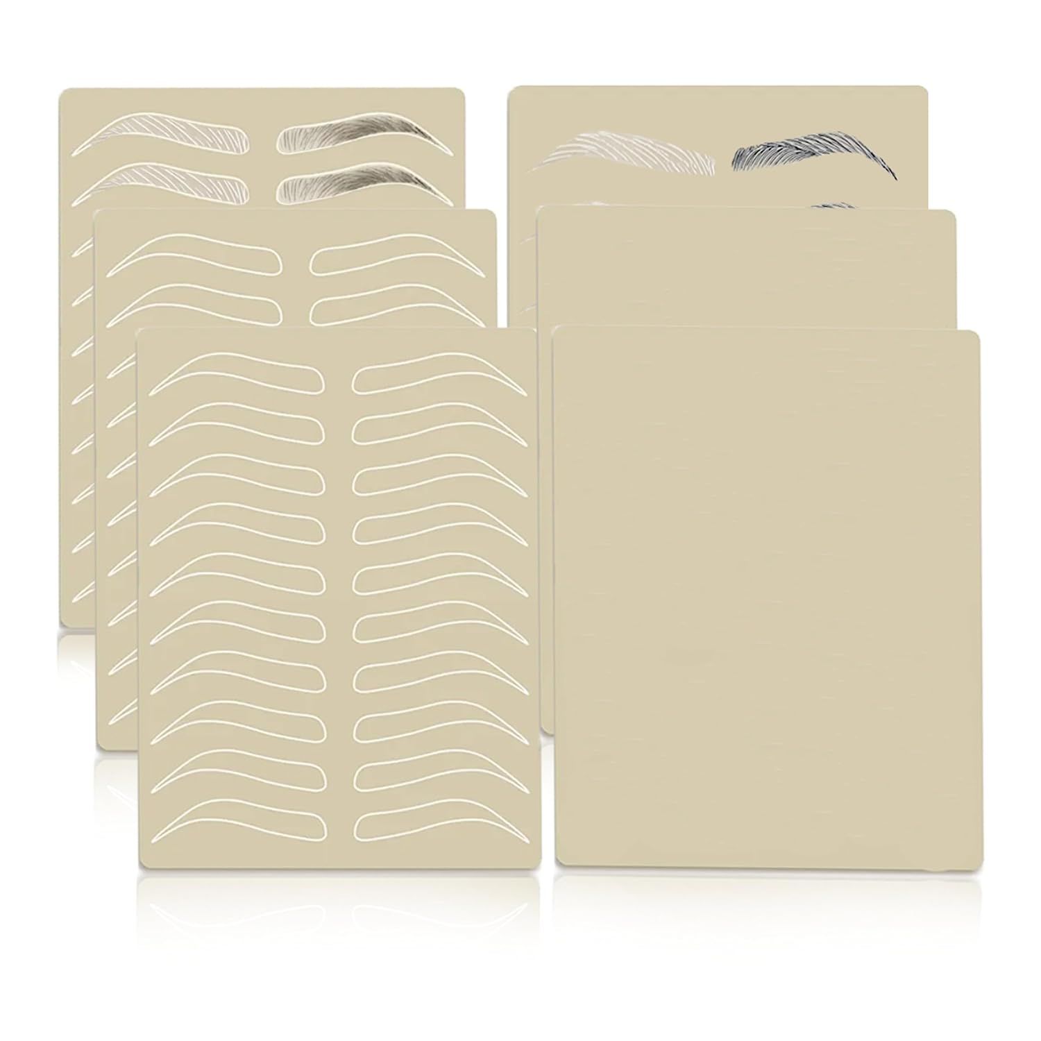 Practice Skin, Double Sided Eyebrow Practice Skin Microblading