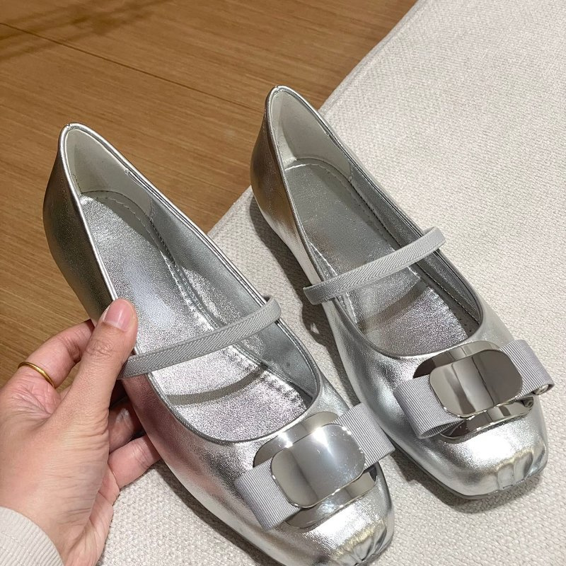 2025 Supplier 1: 1 Wholesale and Retail Brand Ferr Ballet Shoes Women's Shoes Flat Shoes