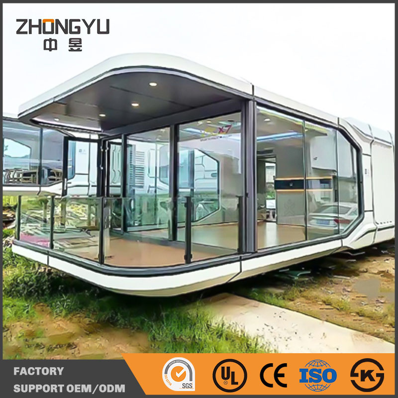 Zhongyu Space Capsule House Luxury Prefab House Tiny Home