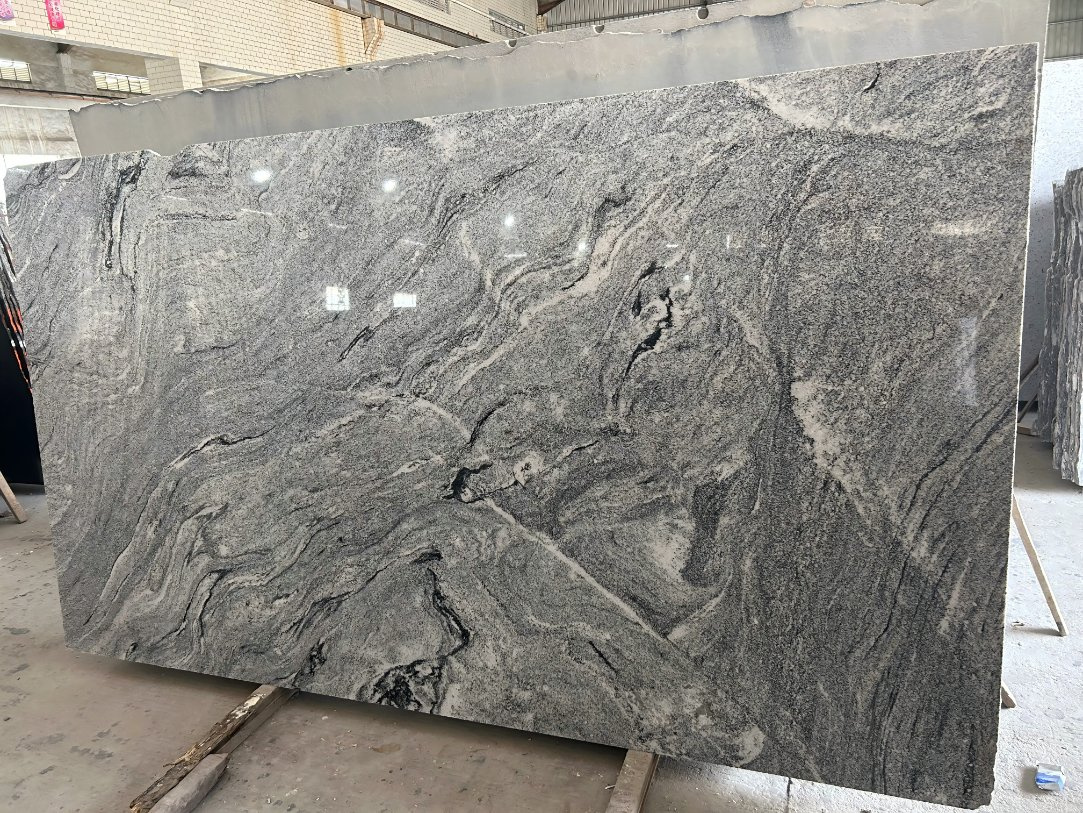 India Viscount White/Viscon White Natural Granite Slabs