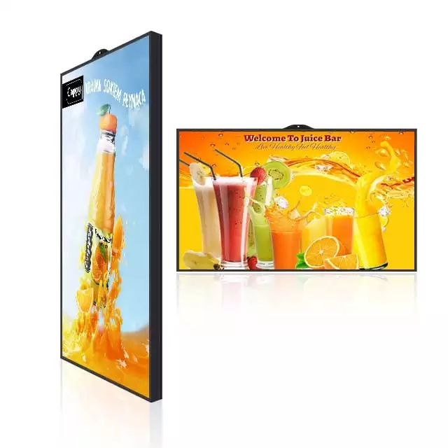 OEM TFT Screen 55inch 65inch Semi-Outdoor Highlight LCD Digital Signage Display
