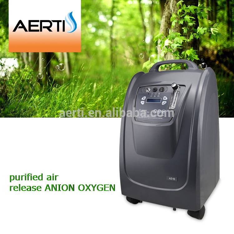 8L Oxygen Concentrator with Many Functions for Home and Hospital O2 Supplement