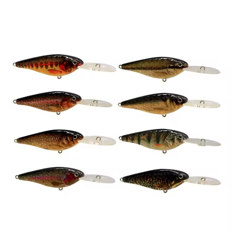 Deep Diver Minnow Japan Crankbait Blank Lure Crankbait Swimbait For Bass Fishing Lures Bulk Cheap