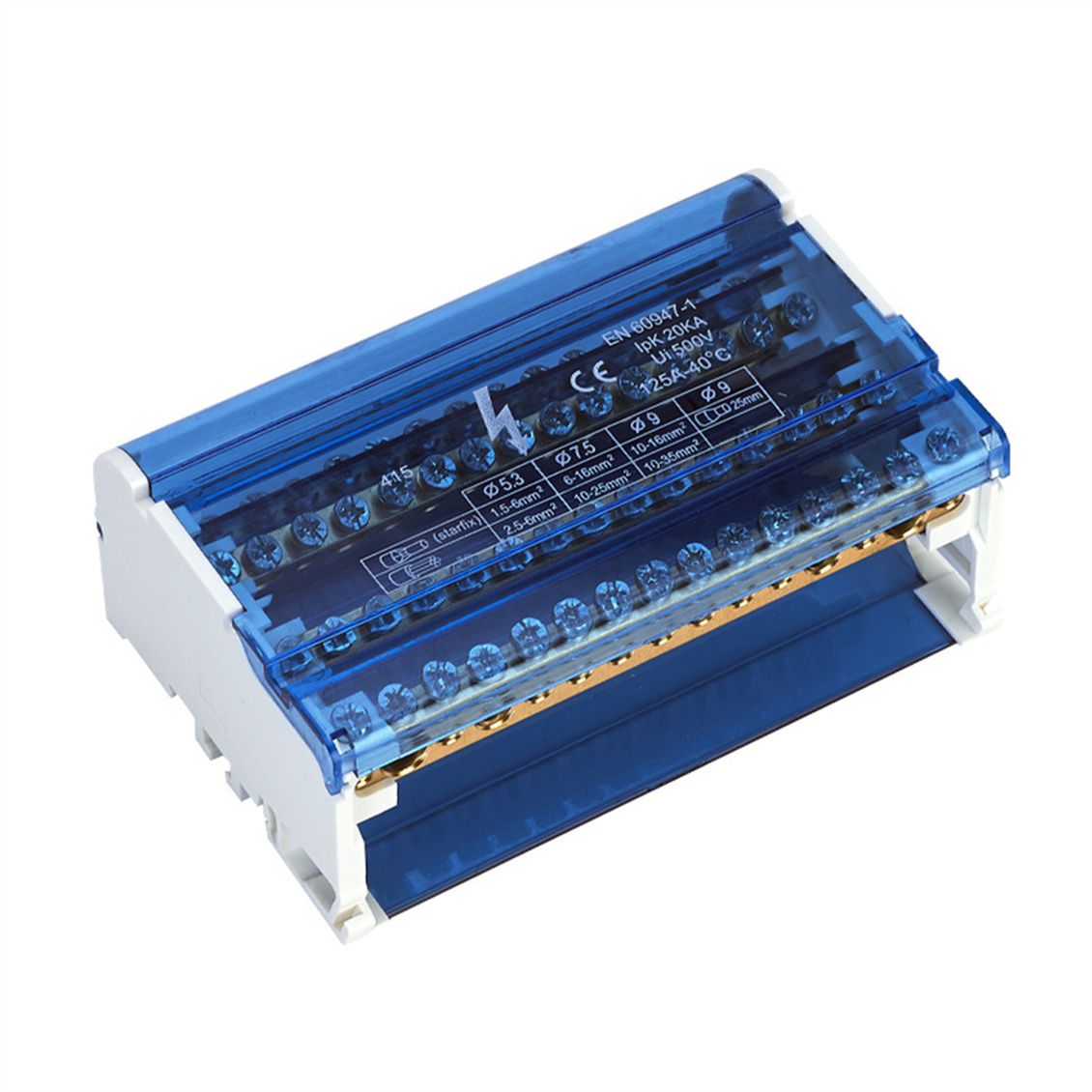 Direct Sales DIN Rail Ukk Power Distribution Terminal Box with OEM/ODM Support