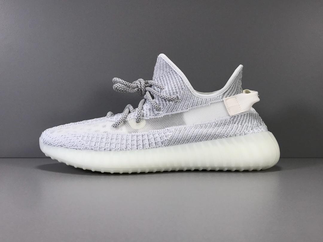 1: 1 Top Quality Factory Supplier Yeezy 350 V2 Running Sneaker Sport Shoes White Static for Men Women