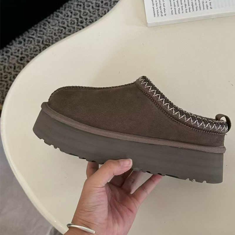 Wholesale Tasmans Uggss Designer Brand Shoes Fashion Winter Cute Fur Platform Snow Boots Slippers