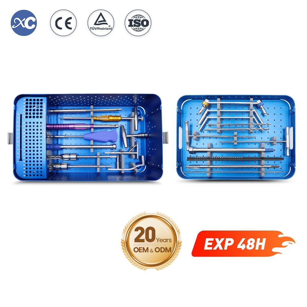 New Orthopedic Trauma Surgery Surgical Locking Plate Dhs/Dcs Instrument