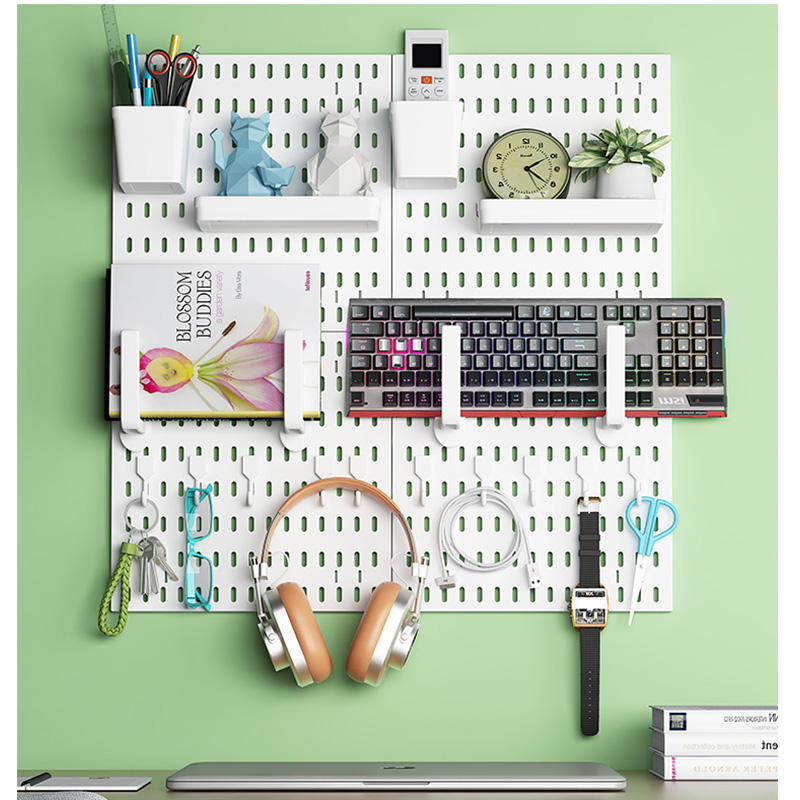 Multi-functional And Stylish Home Decorative Pegboard In Pp Suitable For Gaming Room And Bedroom And Multiple Accessories