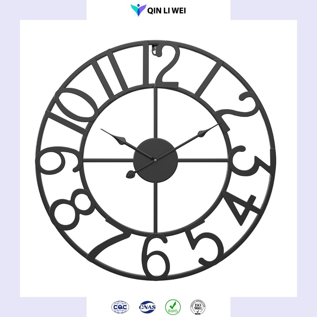 Retro Wall Clock Garden Decorative Wall Clocks