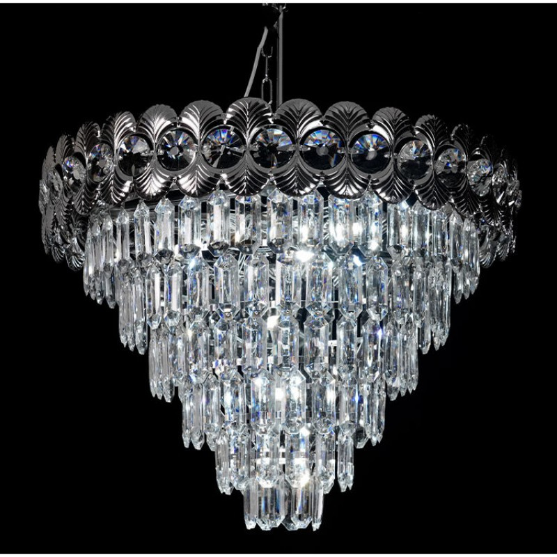 Beautiful Crystal Chandeliers for Elegant Indoor Lighting in Weddings