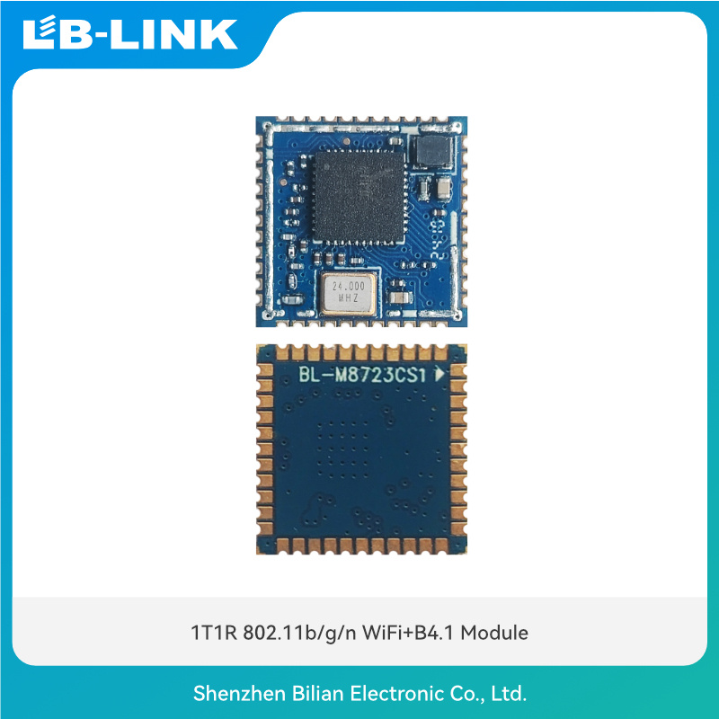 M8723CS1 2.4G Wi-Fi Module RTL8723CS 1T1R 802.11b/g/n WiFi+B4.1 Module for Facial access control Attendance machine