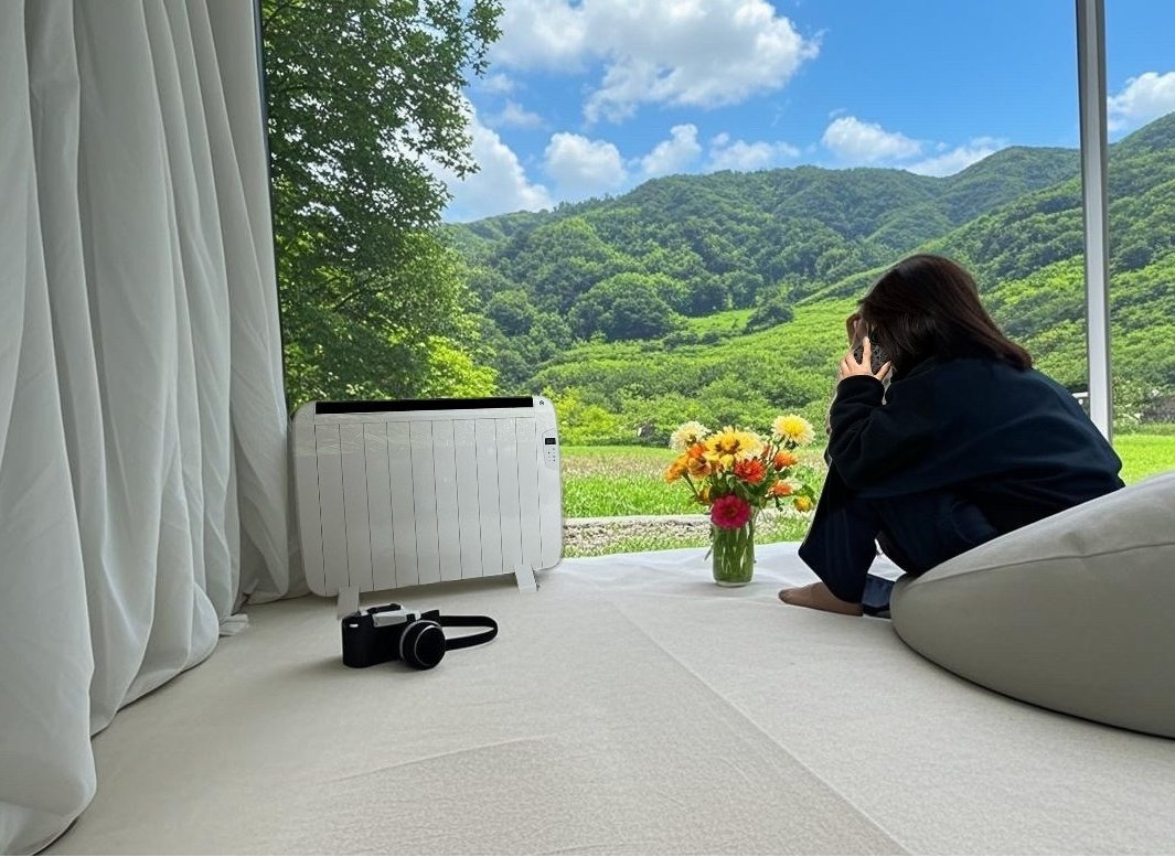 2000W Electric Portable Ceramic Oscillating Fan Heater W/Remote/Timer