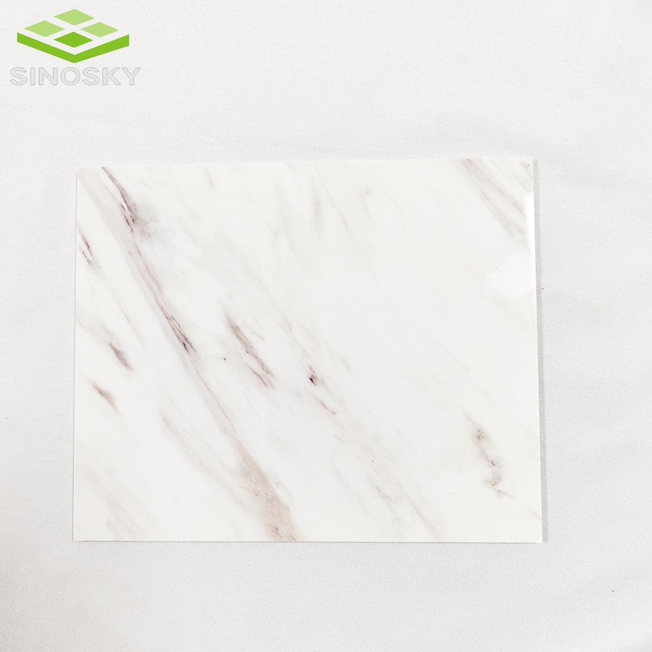 UV Glossy PVC Marble Sheet 3D PVC Wall Panels for Interior Decoration