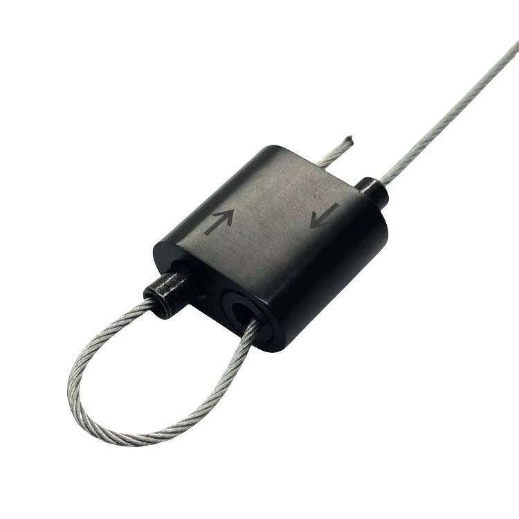 Wholesale Copper Material LED Linear Trunking Lighting Systems Cable Clips ROHS OEM Looping Wire Gripper with Rope Clip