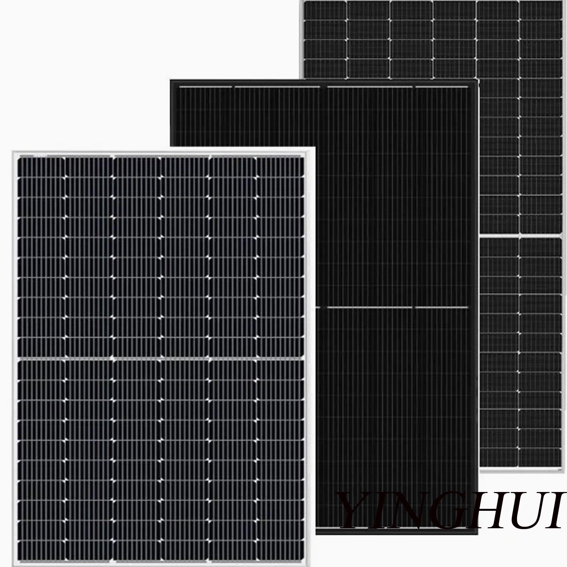 High-Efficiency Heterojunction (HJT) Solar Photovoltaic Panel for Premium Home Solar Installations