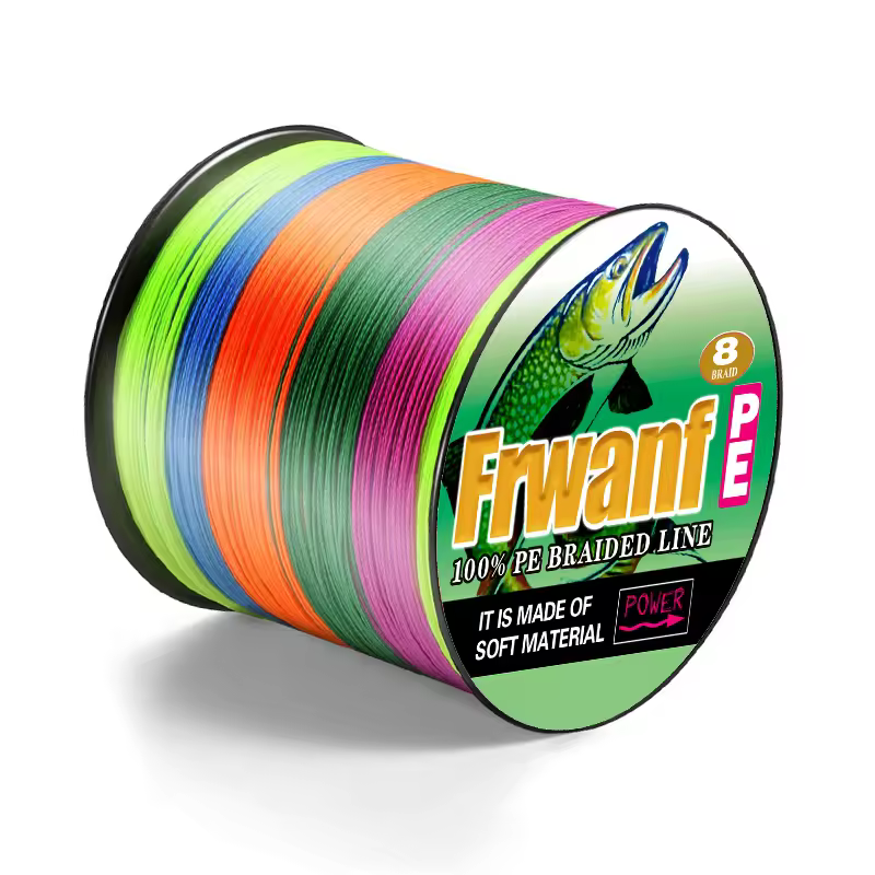 8 Strands Multi-color Catfishing Line Fishing Tackle Ice Fishing Tool 1000 Meter Pe Braid Fishing Lines