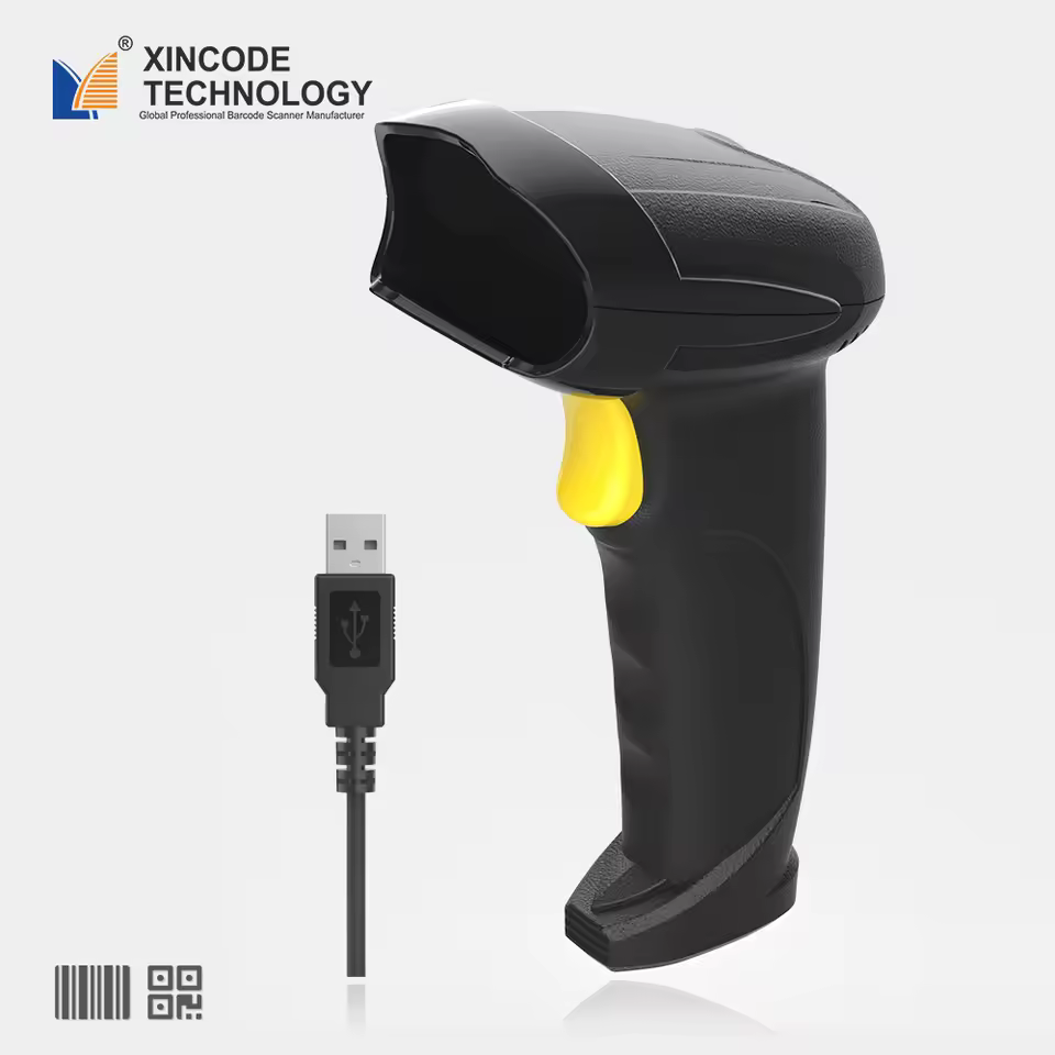 Xincode Laser Ccd Cmo Scan Wired Bar Code Scanners Reader Corded Handheld 1d 2d Qr Barcode Scanner Suppliers X-9100
