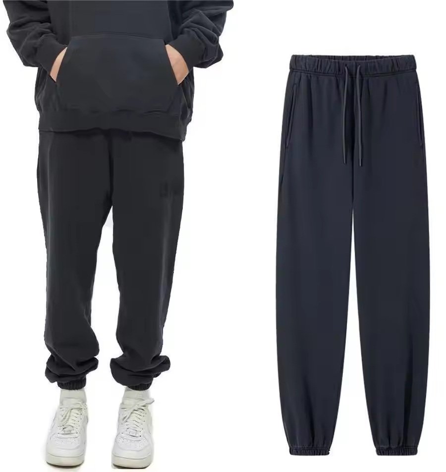 Fast Shipping 420 Grams Blank Unisex 100% Cotton Jogger Pants Streetwear Multi-color French Terry Casual Mens Sweatpants