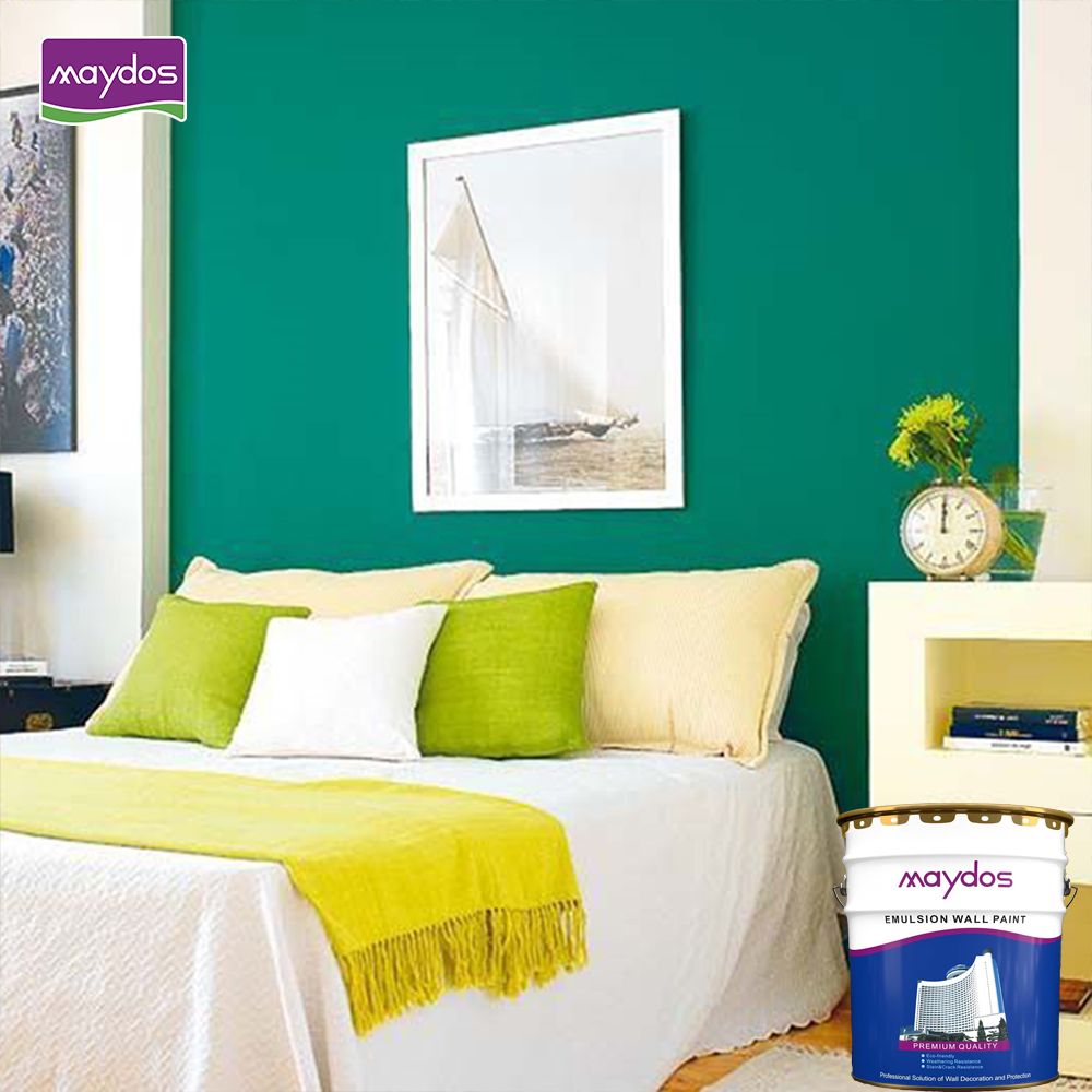 Manufacturer Price Wall Home Paint House Interior Painting Decoration Matte Finish Clear Coat Acryl Coating Emulsion Wall Paint