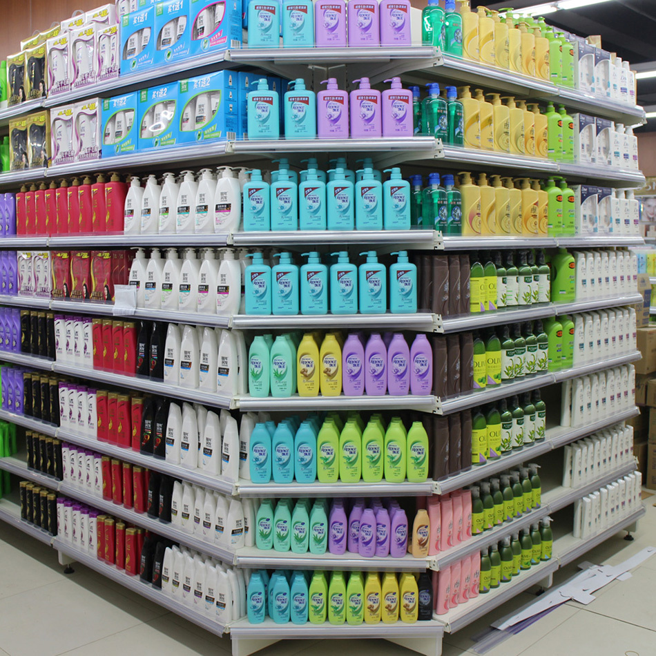 Metal Heavy Duty Standard Shelving Dimensions Supermarket Rack Grocery Store Shelves Corner Supermarket Shelf