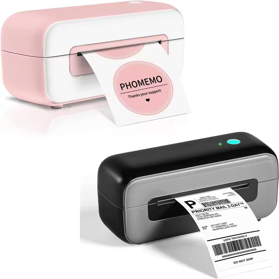 Phomemo 246s Portable Thermal Printer Mini 4x6 Inch 108dpi Usb Shipping Label Printers Fast For Office Use Stock Available
