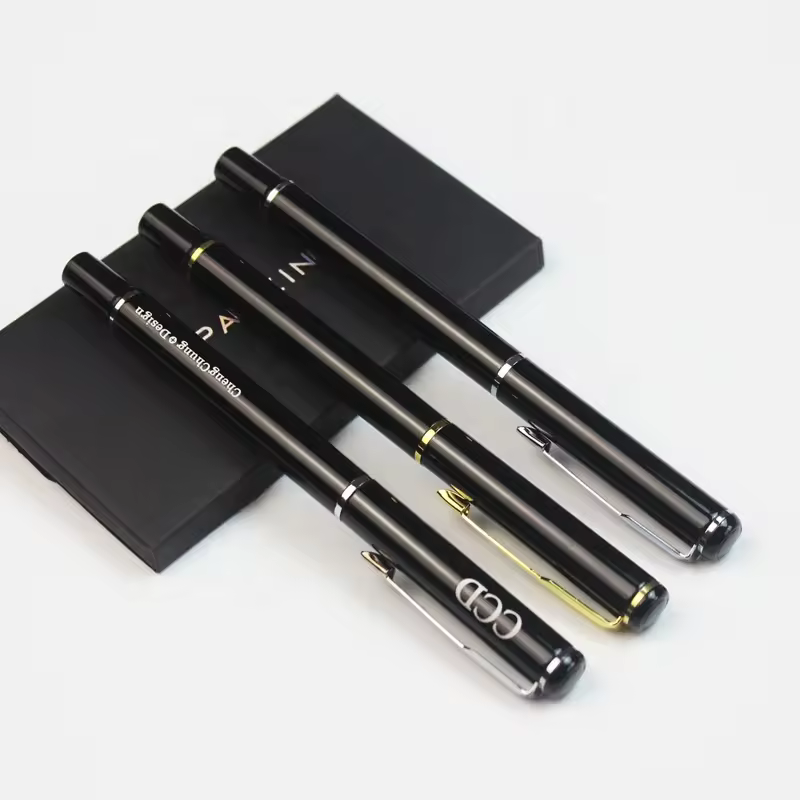 High Quality Luxury Metal Pen With Business Oem Custom Branded Logo Promotional Steel Signature Ballpoint Manufacturers Supplier