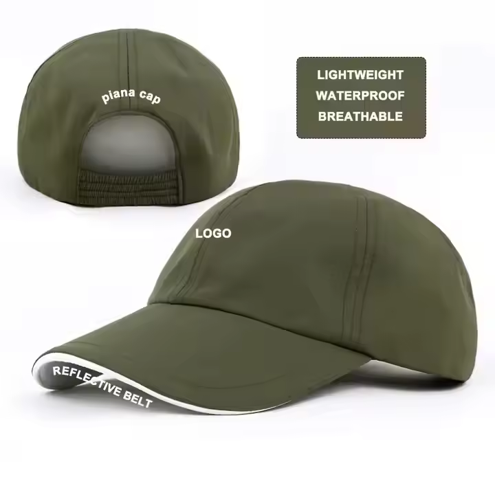 Soft Top Sport Elastic Golf Caps Hats Back Ball Cap 100% Polyester Fitted Baseball Cap With Logo