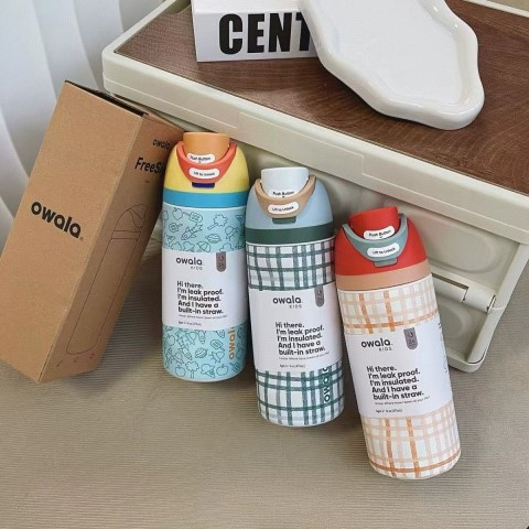 Owala Fruit Cup High Appearance 16oz Stainless Steel Water Bottle