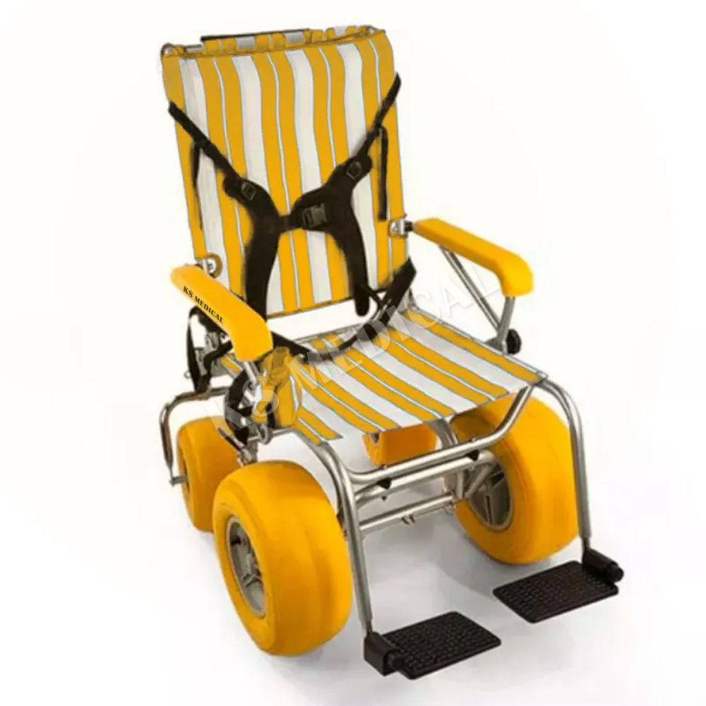 Ksm-Sw2 High Quality Beach Wheelchair Accessories Collection with Comfortable Cushion for All-Season Outdoor Use Mobility Chairs