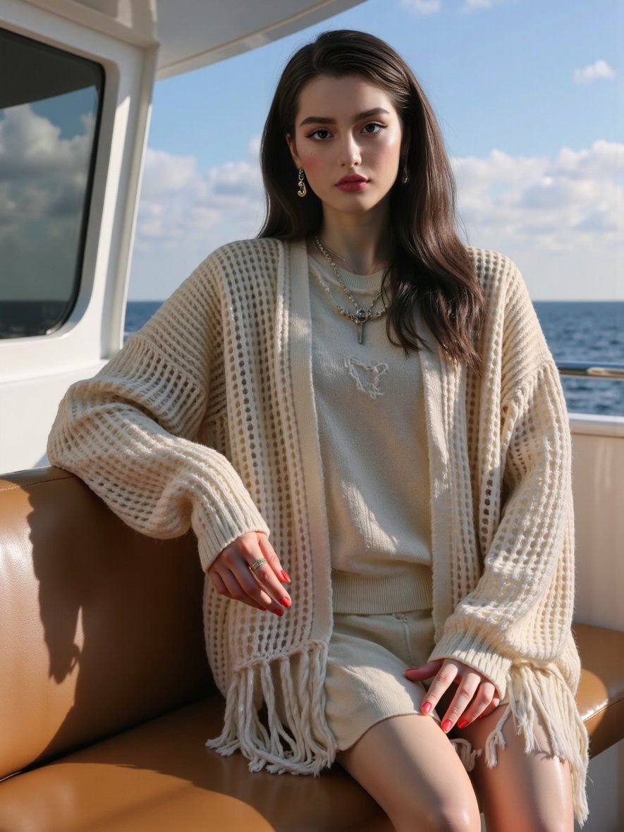 Premium High Quality Women's Cashmere Cardigan Soft and Cosy Feel Against The Skindrop Shoulder