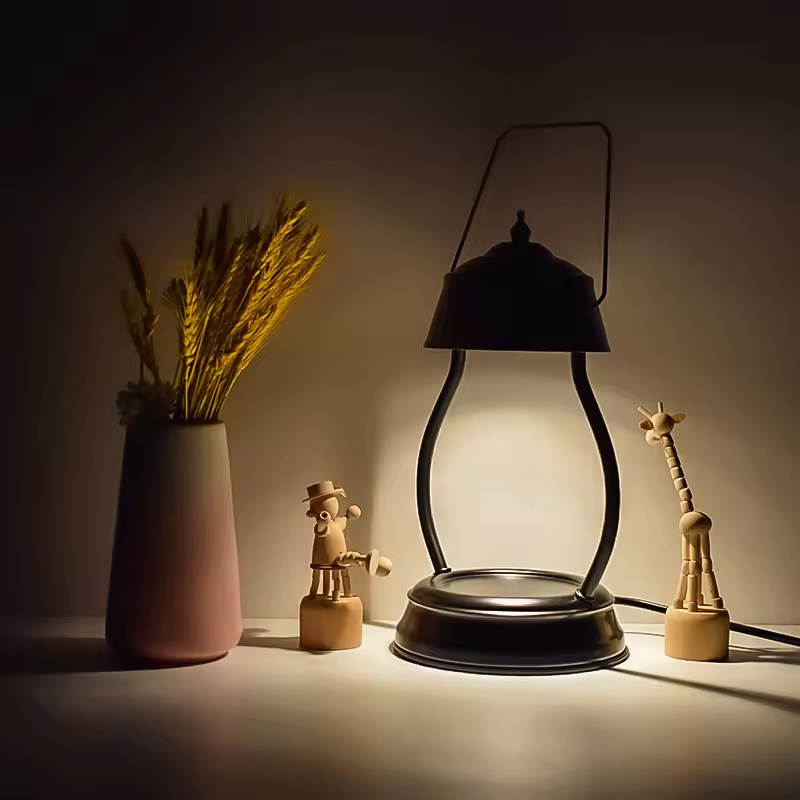 Dimmable Top Down Melter With No Flame Wax Melts Timer 2 Bulbs Home Ambiance Candle Warmer Lamp