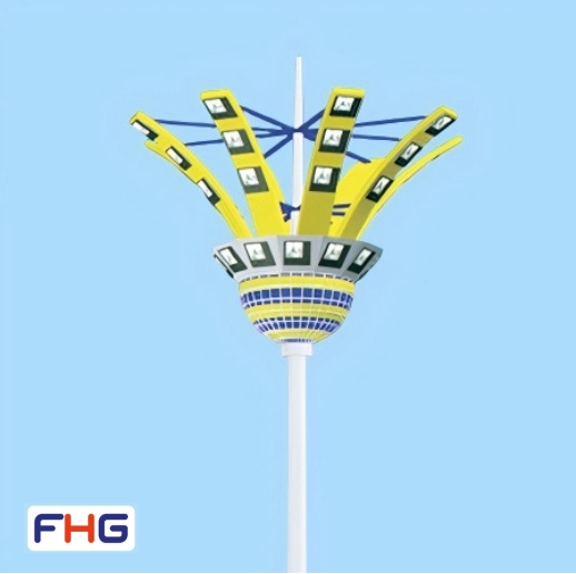 Reliable Outdoor High Mast Lighting Fixture
