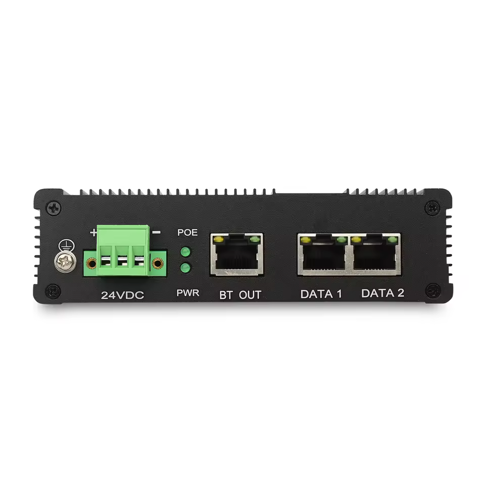 Original 10/100/1000mbps Outdoor Poe High Quality Poe Injector 24v Black Ethernet