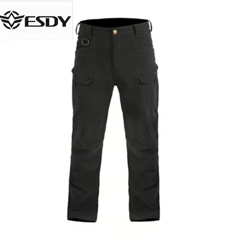 Esdy Outdoor Hunting Trousers Men Cargo Pants Tactical Hiking Camping Pants