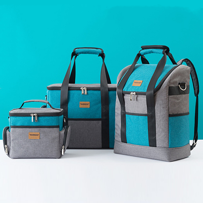 Tote School Trip Lunch Box Beach Picnic Bag Leakproof Insulated Cooler Bag