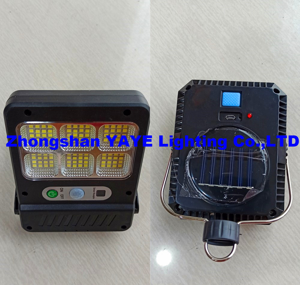 Yaye CE/RoHS 2023 Price Outdoor Solar LED Wall Lighting with Remote Controller/Radar Sensor/1000PCS Stock/ABS Material/Manufacturer